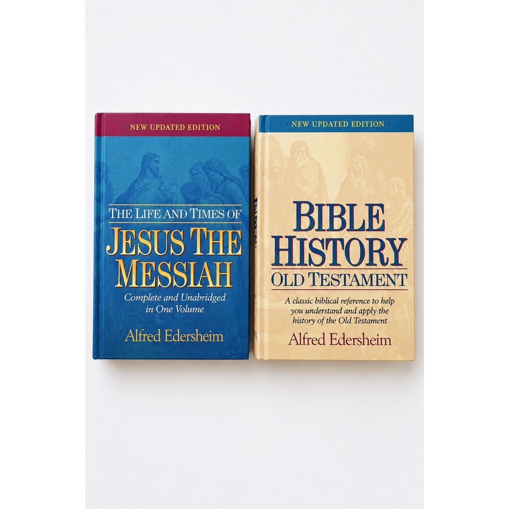 Alfred Edersheim Christian History Hardcover Set Jesus Messiah & Old Testament